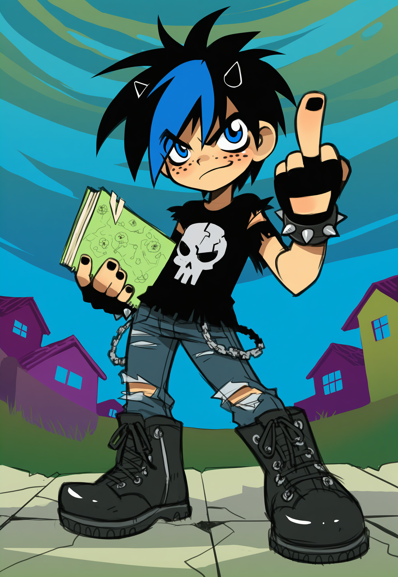 Main character Tom Frank